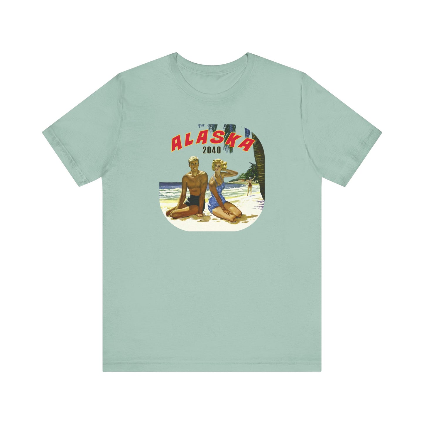 Alaska 2040 - Climate Change - Unisex Tee