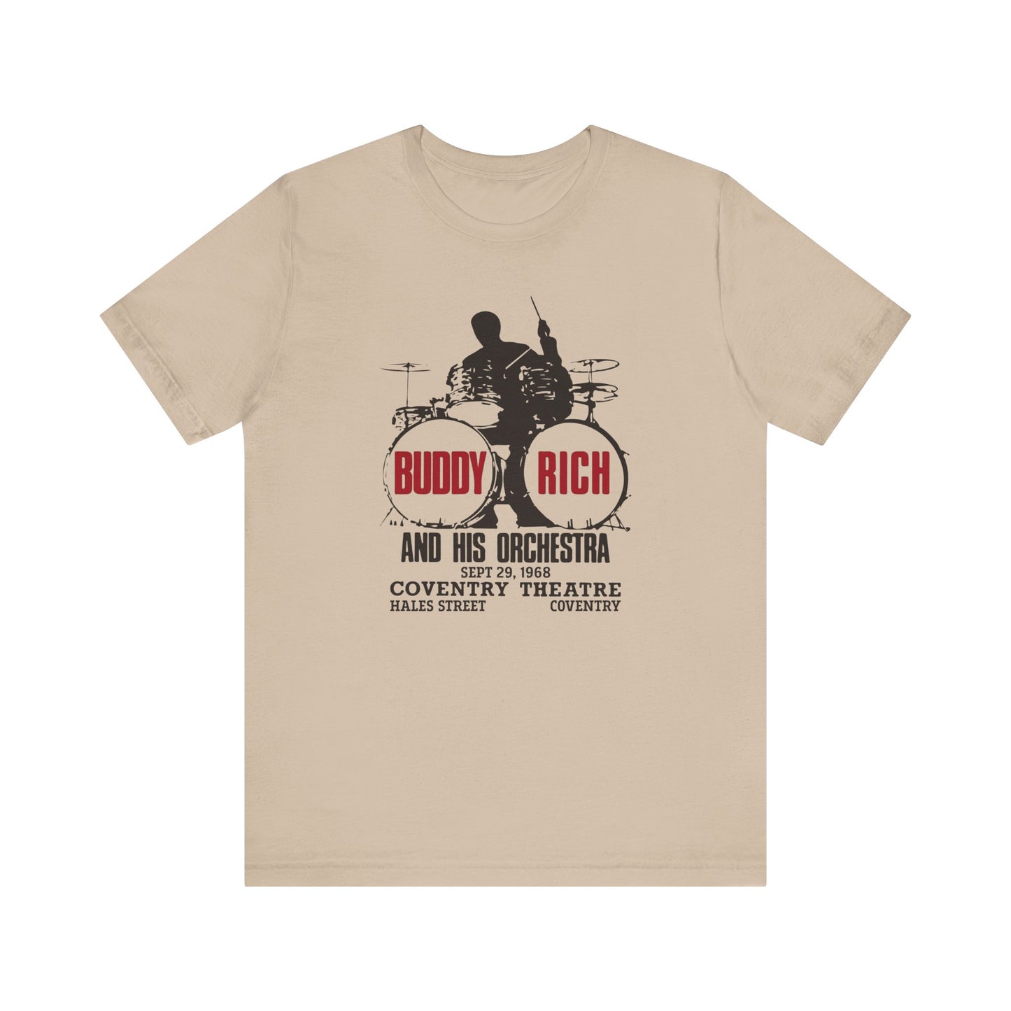 Buddy Rich at Coventry Jazz Drums Unisex T-Shirt