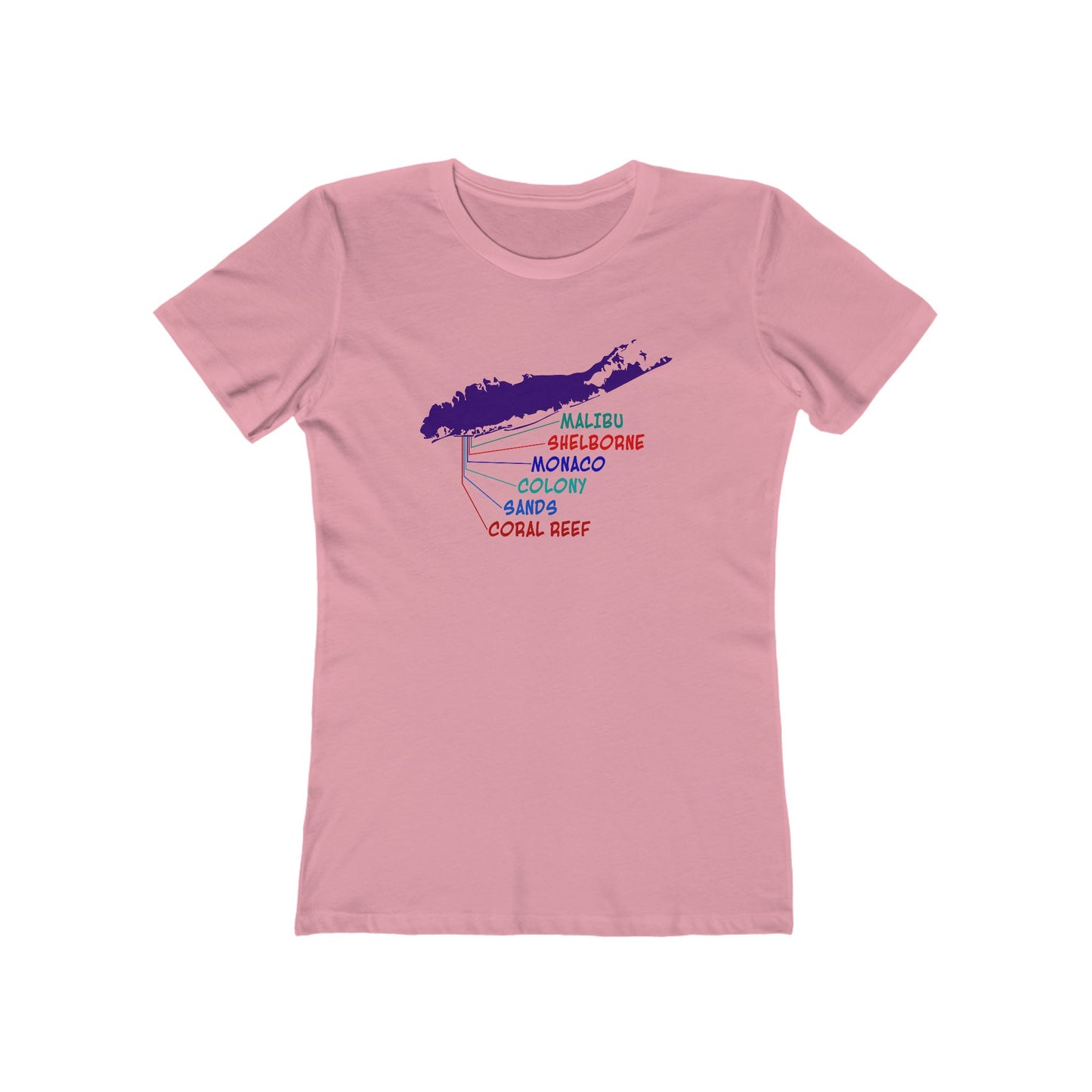 Lido Beach Clubs Women's T-Shirt