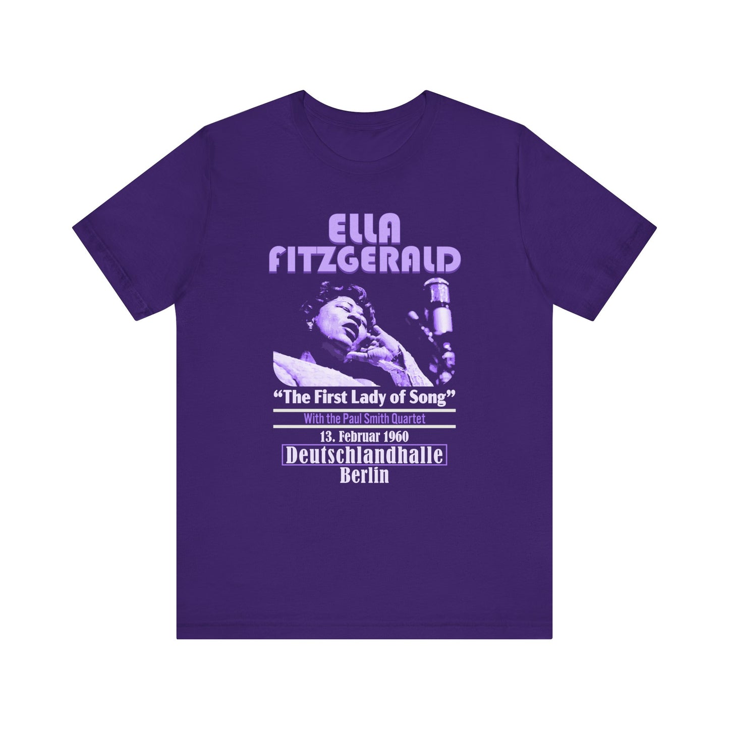 Ella Fitzgerald in Berlin - Jazz - Unisex T-Shirt