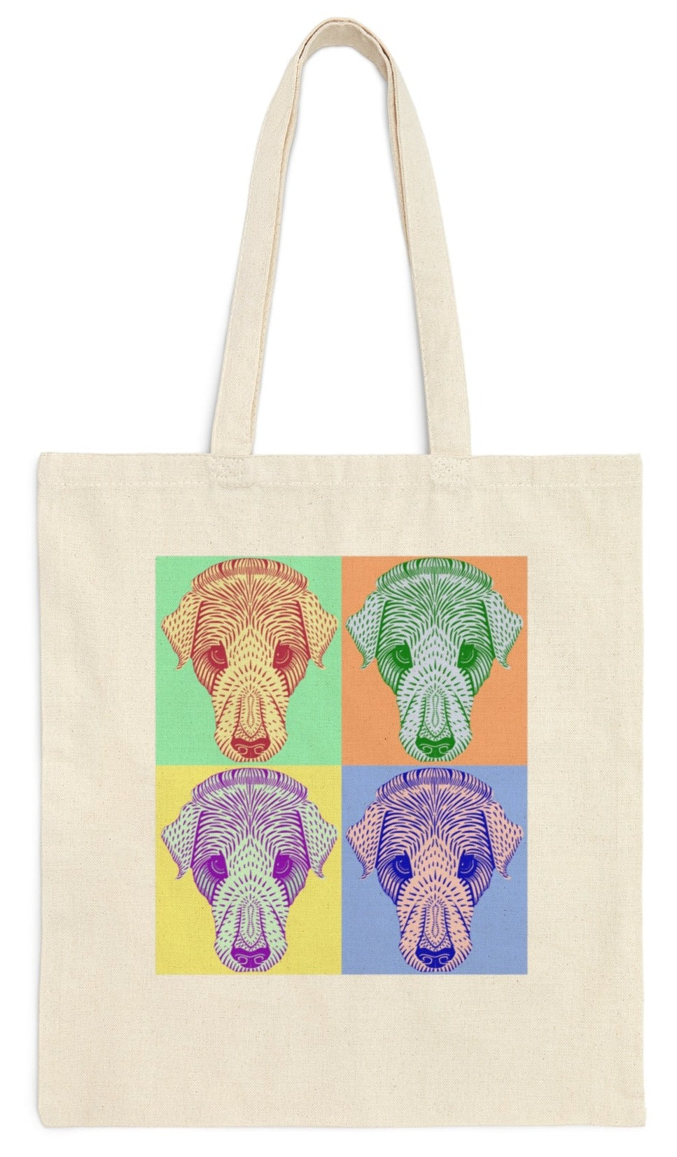 Four Dogs - Canvas Tote Bag