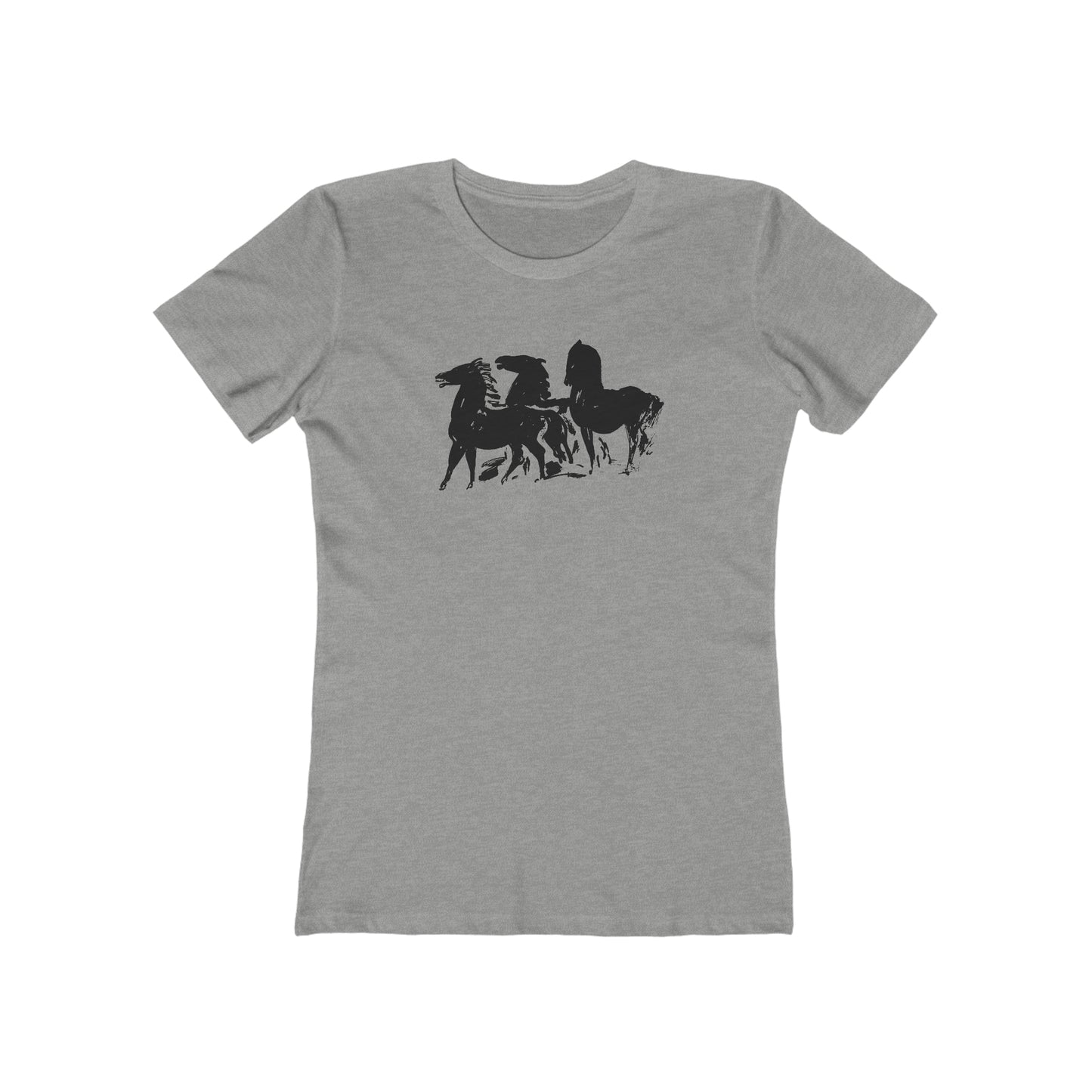 3 Horses - Women's T-Shirt