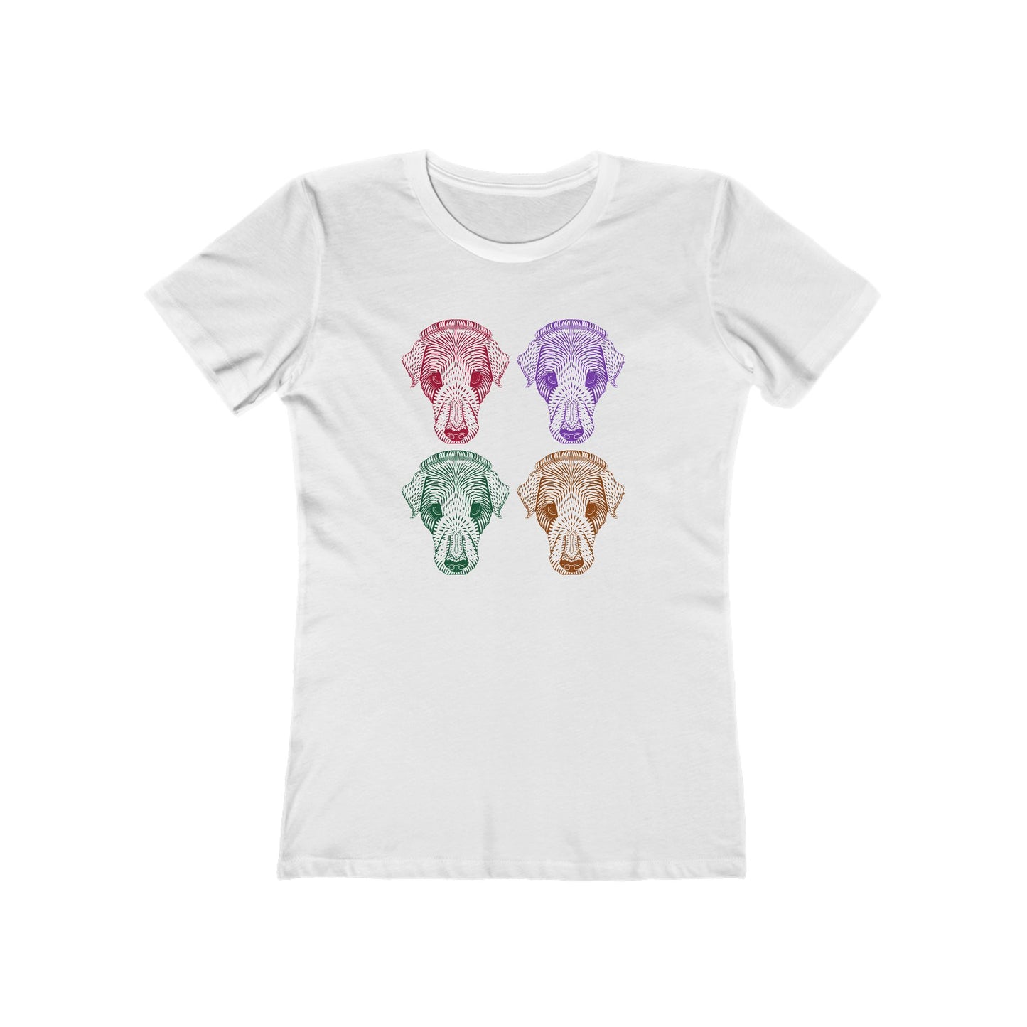 Four Dogs - Women's T-Shirt
