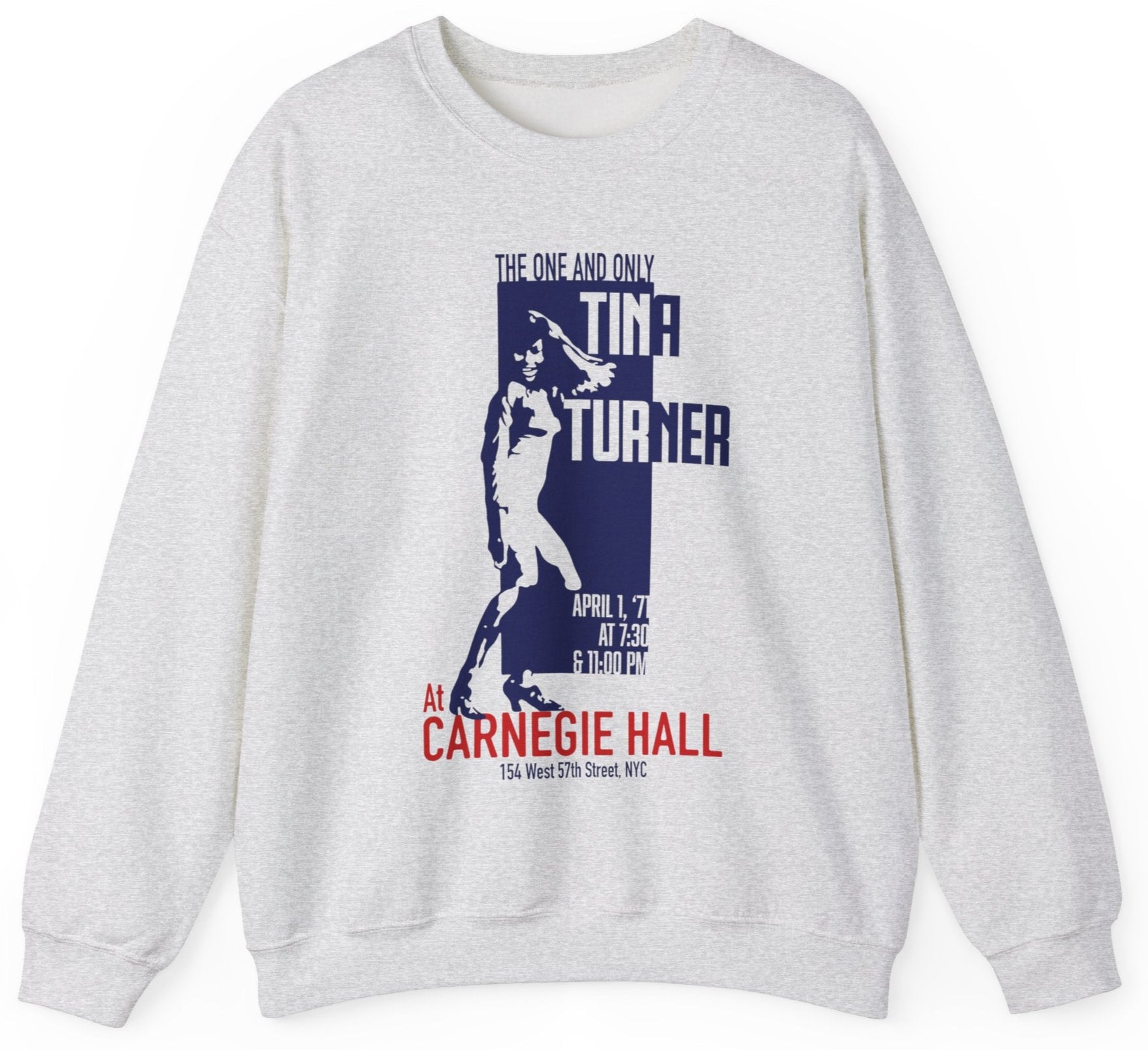 Tina Turner Carnegie Hall sweatshirt