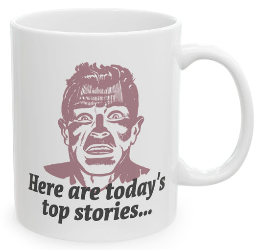 News coffee mug