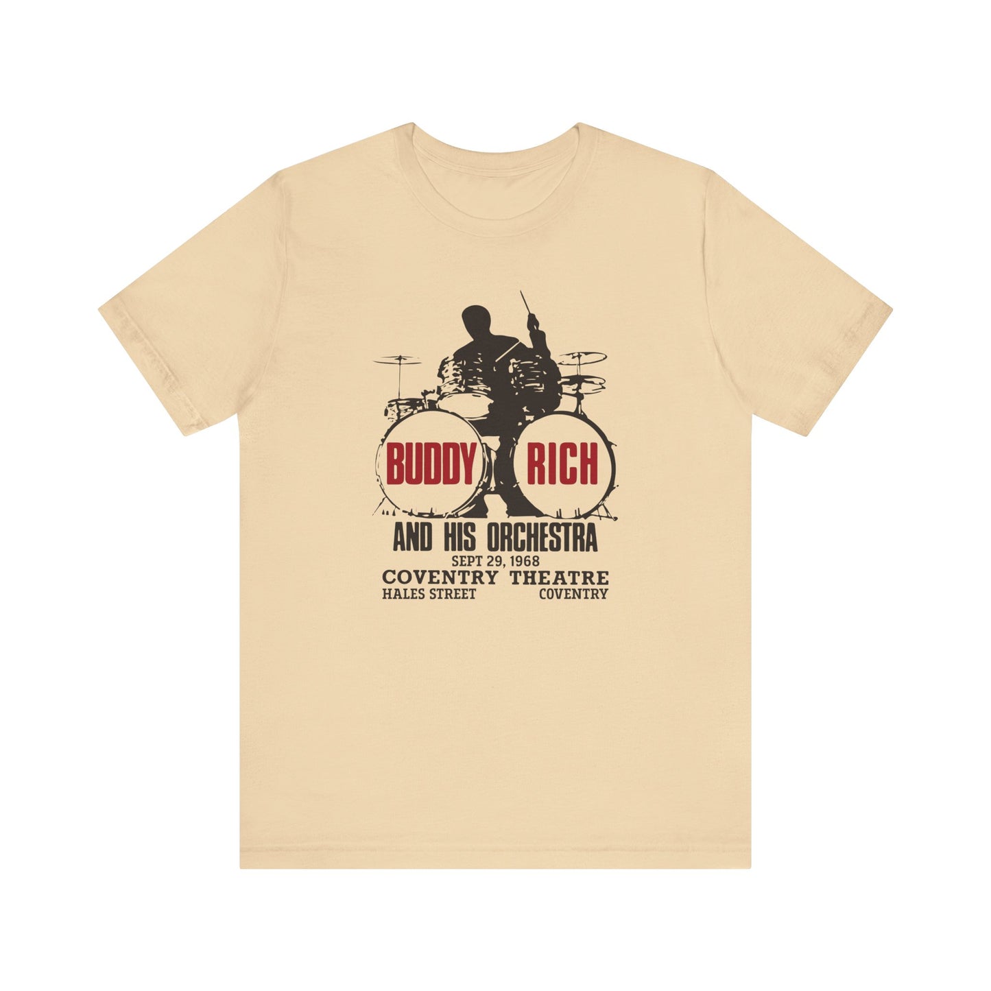Buddy Rich at Coventry Jazz Drums Unisex T-Shirt