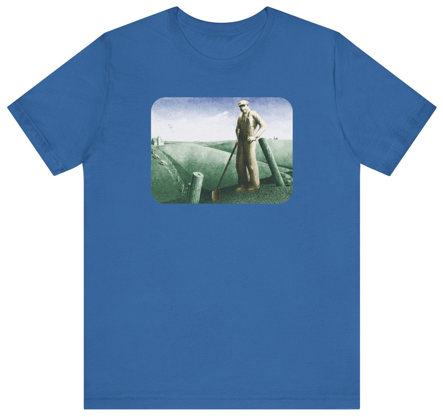 Farm scene t-shirt