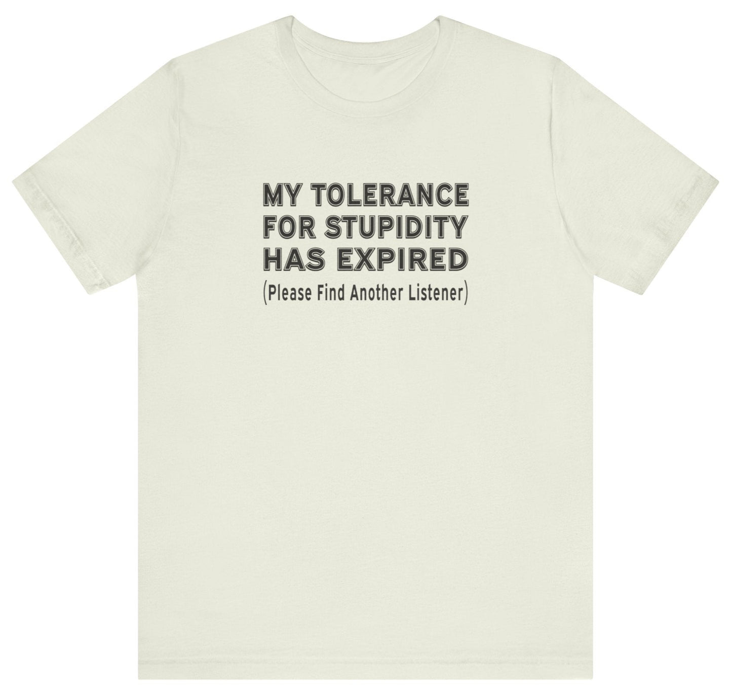 Stupidity t-shirt