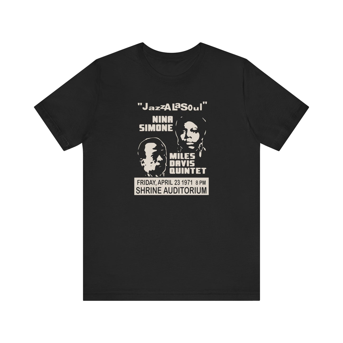 Nina Simone & Miles Davis at the Shrine - Unisex T-Shirt