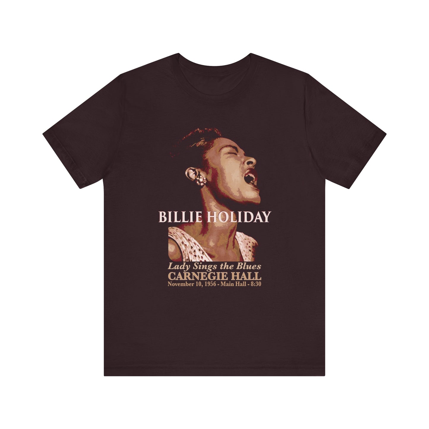 Billie Holiday - Carnegie Hall Jazz - Unisex T-Shirt