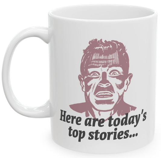 News coffee mug