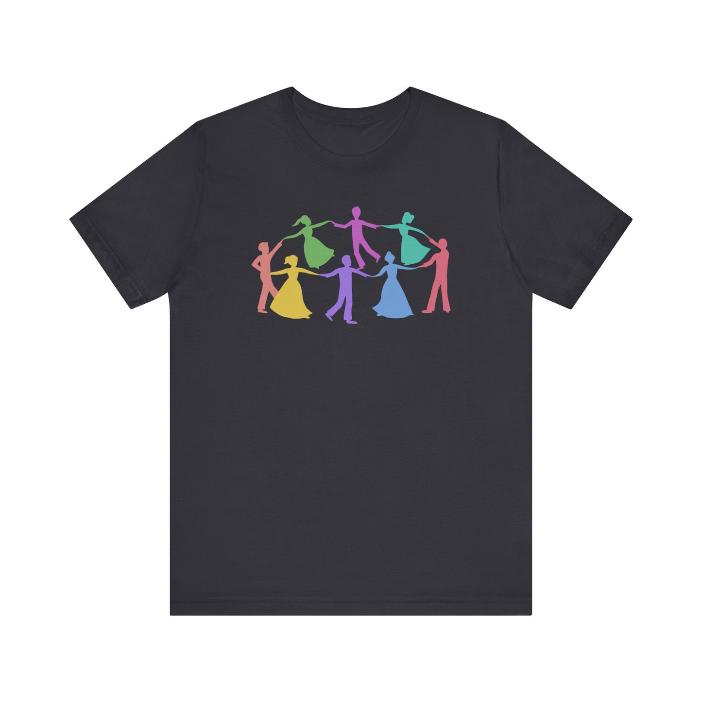 Dance Together Apart - Front/Back - Custom Unisex T-Shirt