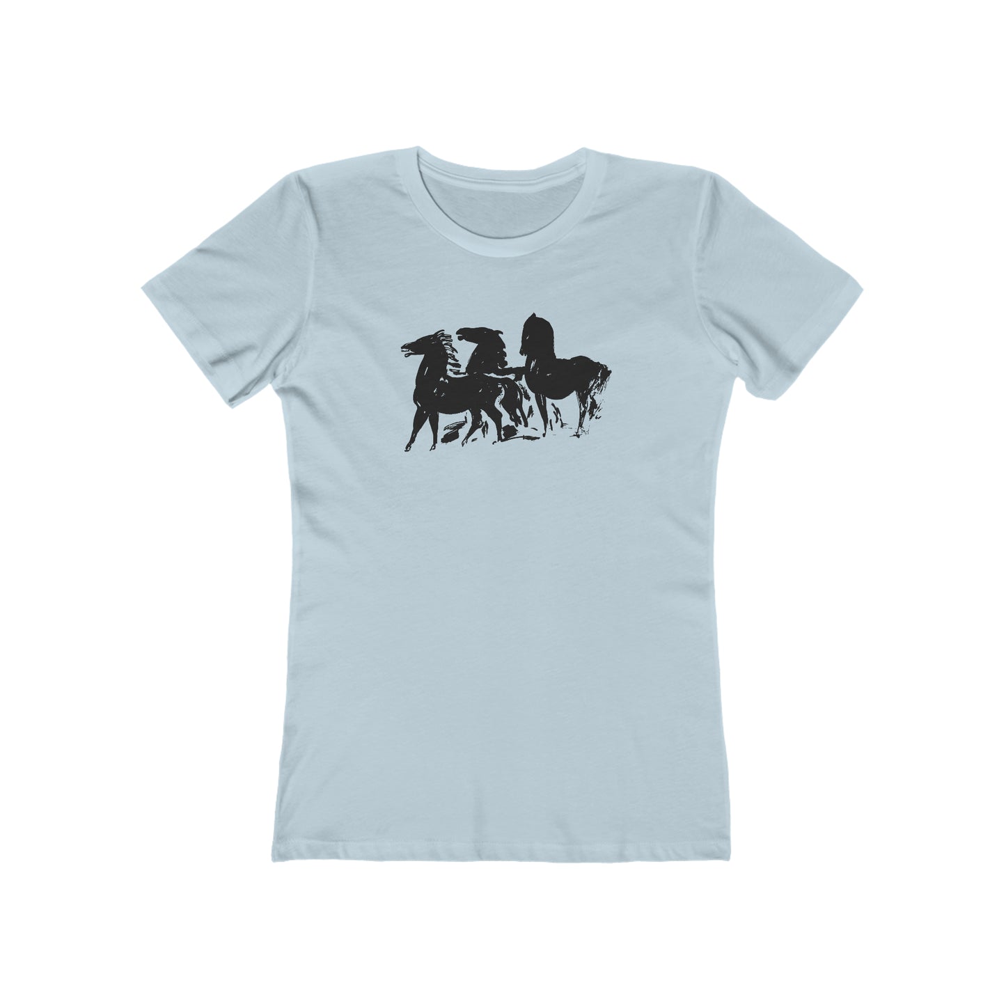 3 Horses - Women's T-Shirt