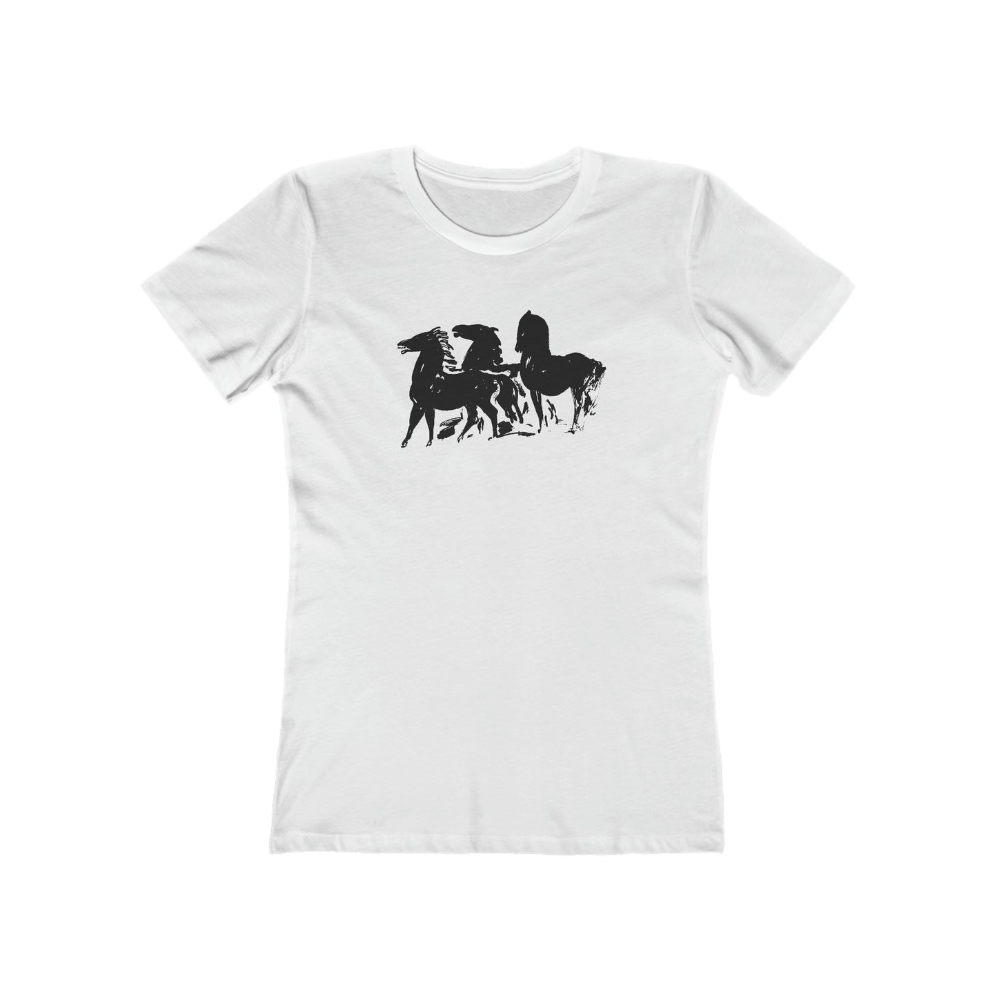 3 Horses - Women's T-Shirt