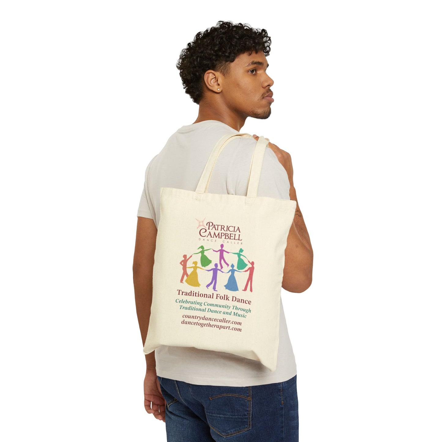 Patricia Campbell Dance Caller - Custom - Canvas Tote Bag