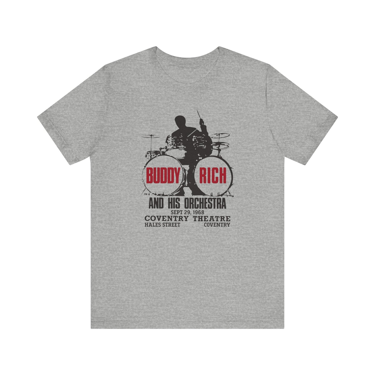 Buddy Rich at Coventry Jazz Drums Unisex T-Shirt
