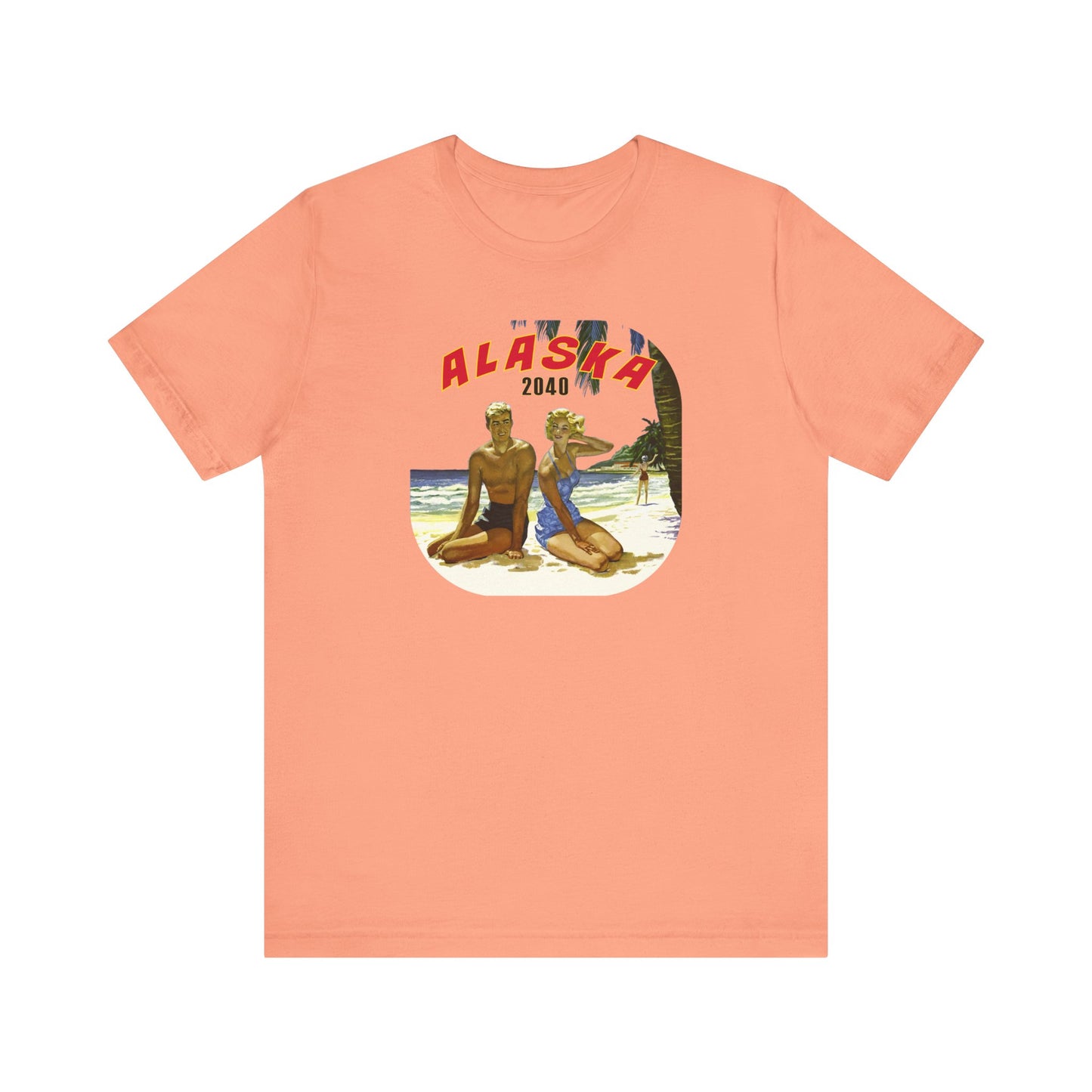 Alaska 2040 - Climate Change - Unisex Tee