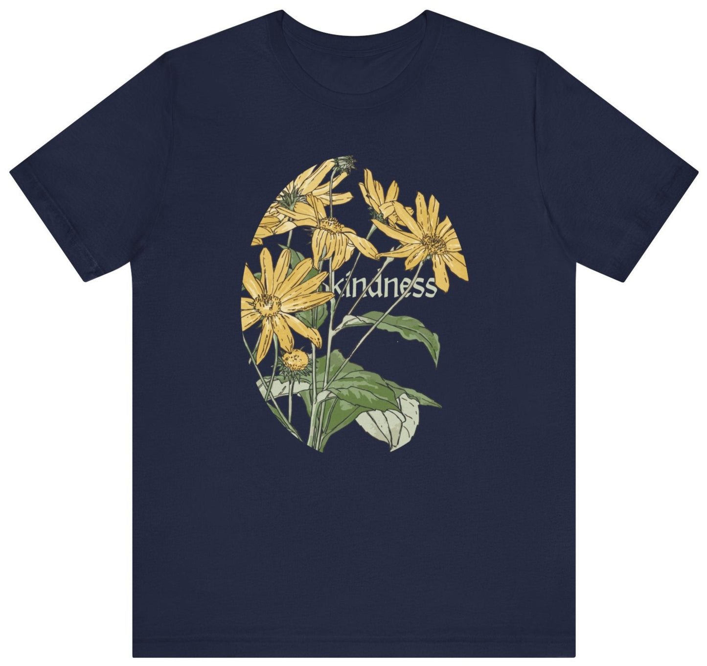 Kindness sunflowers t shirt