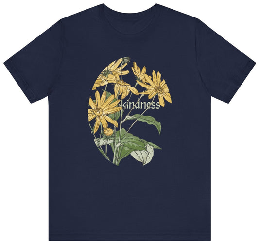 Kindness sunflowers t shirt