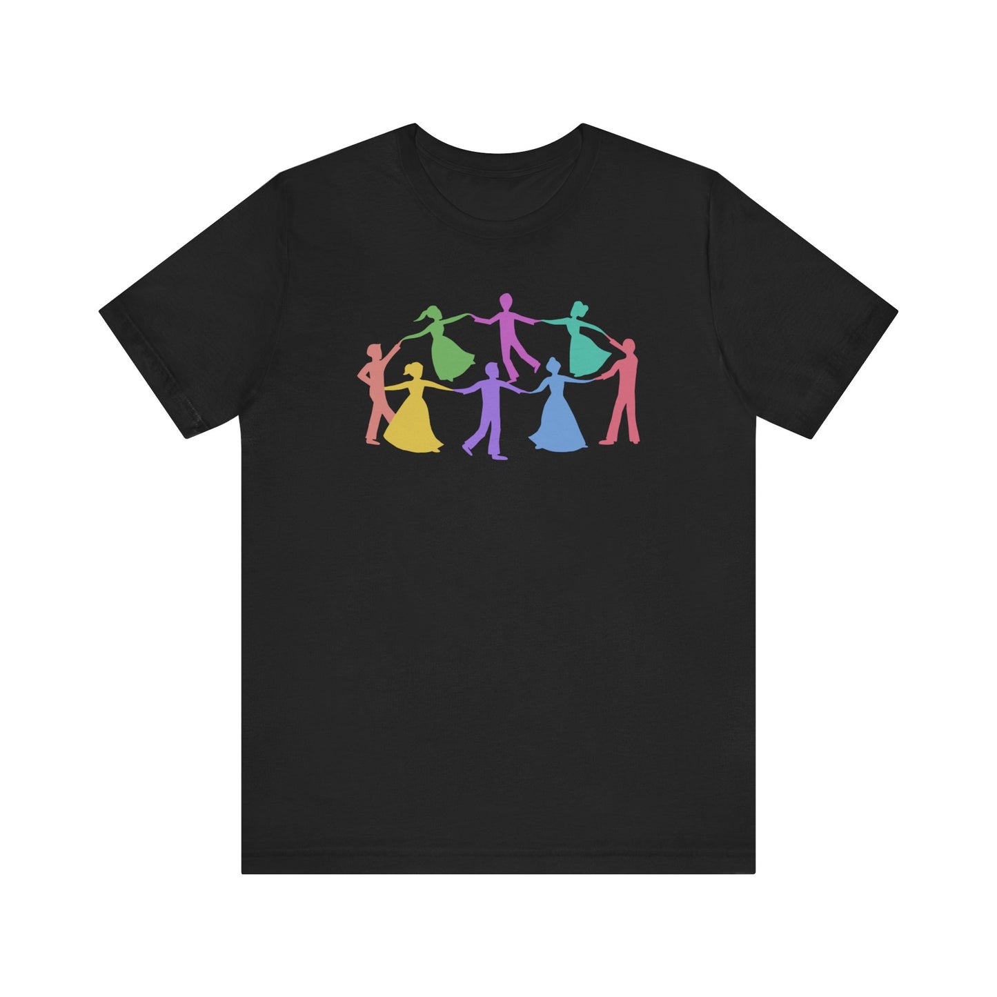 Dance Together Apart - Front/Back - Custom Unisex T-Shirt