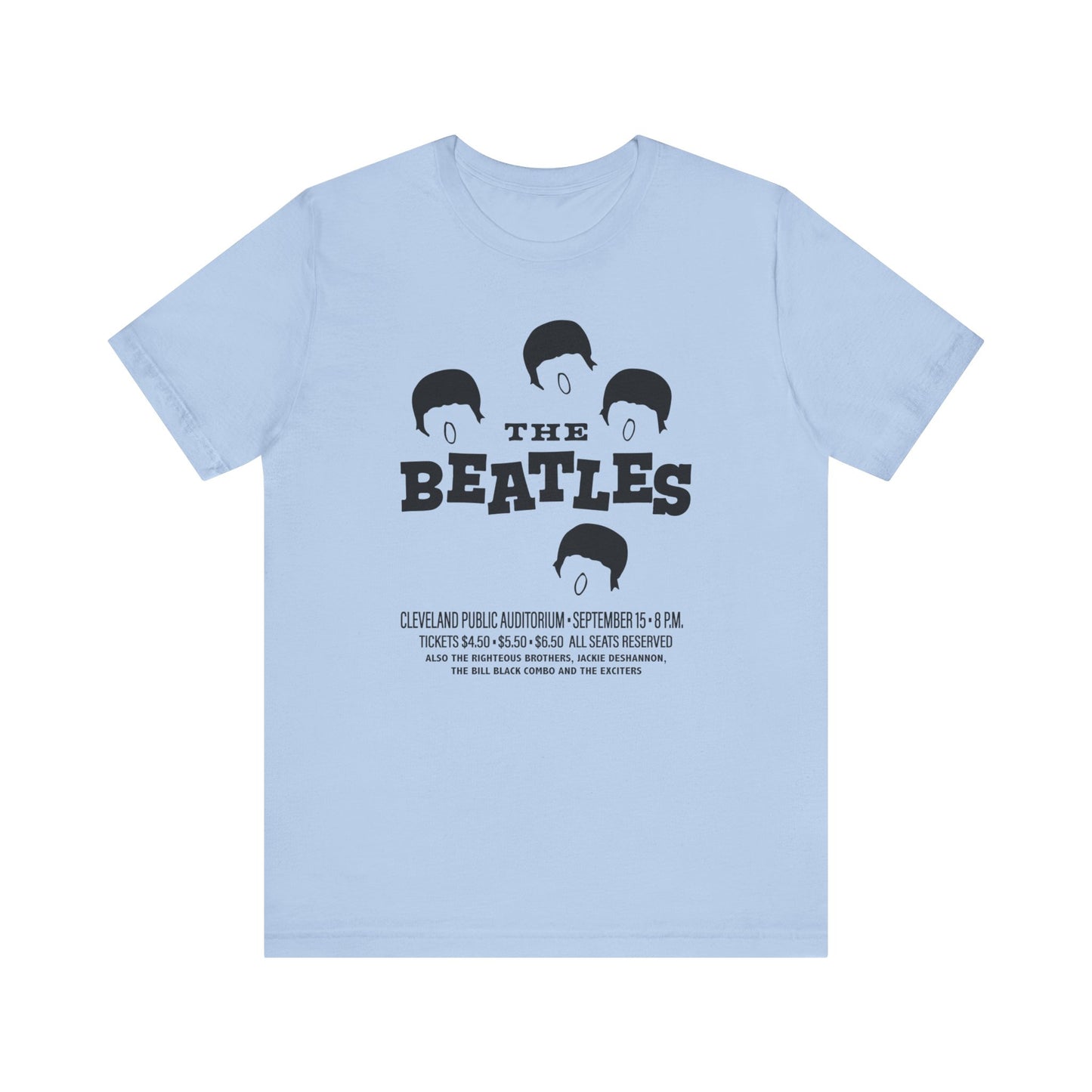 The Beatles in Cleveland - Concert Poster - Unisex T-Shirt