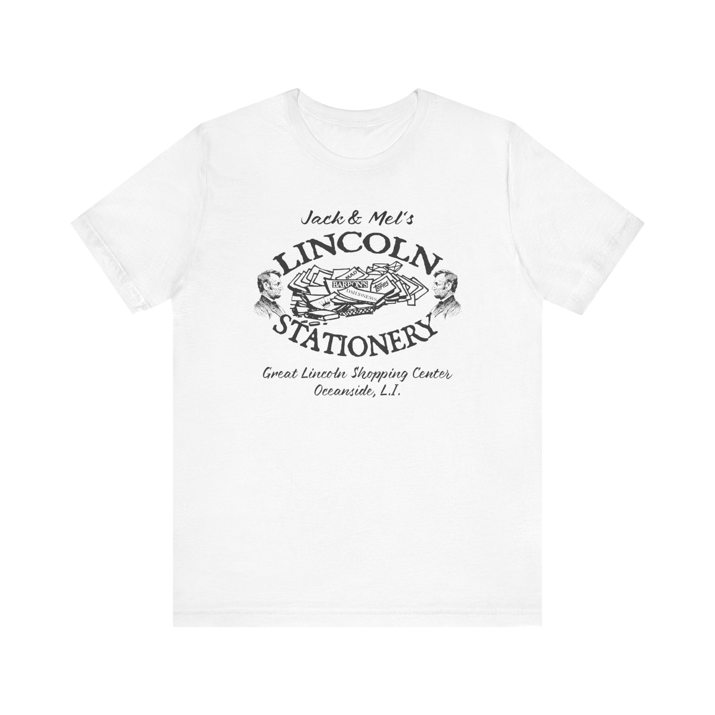 Lincoln Stationery - Oceanside NY - Unisex T-Shirt