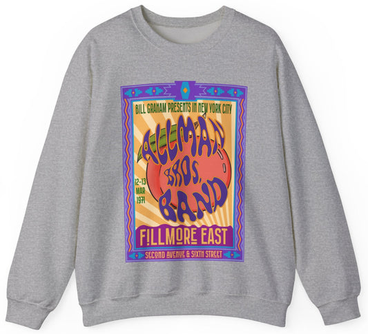Allman Brothers Fillmore East sweatshirt