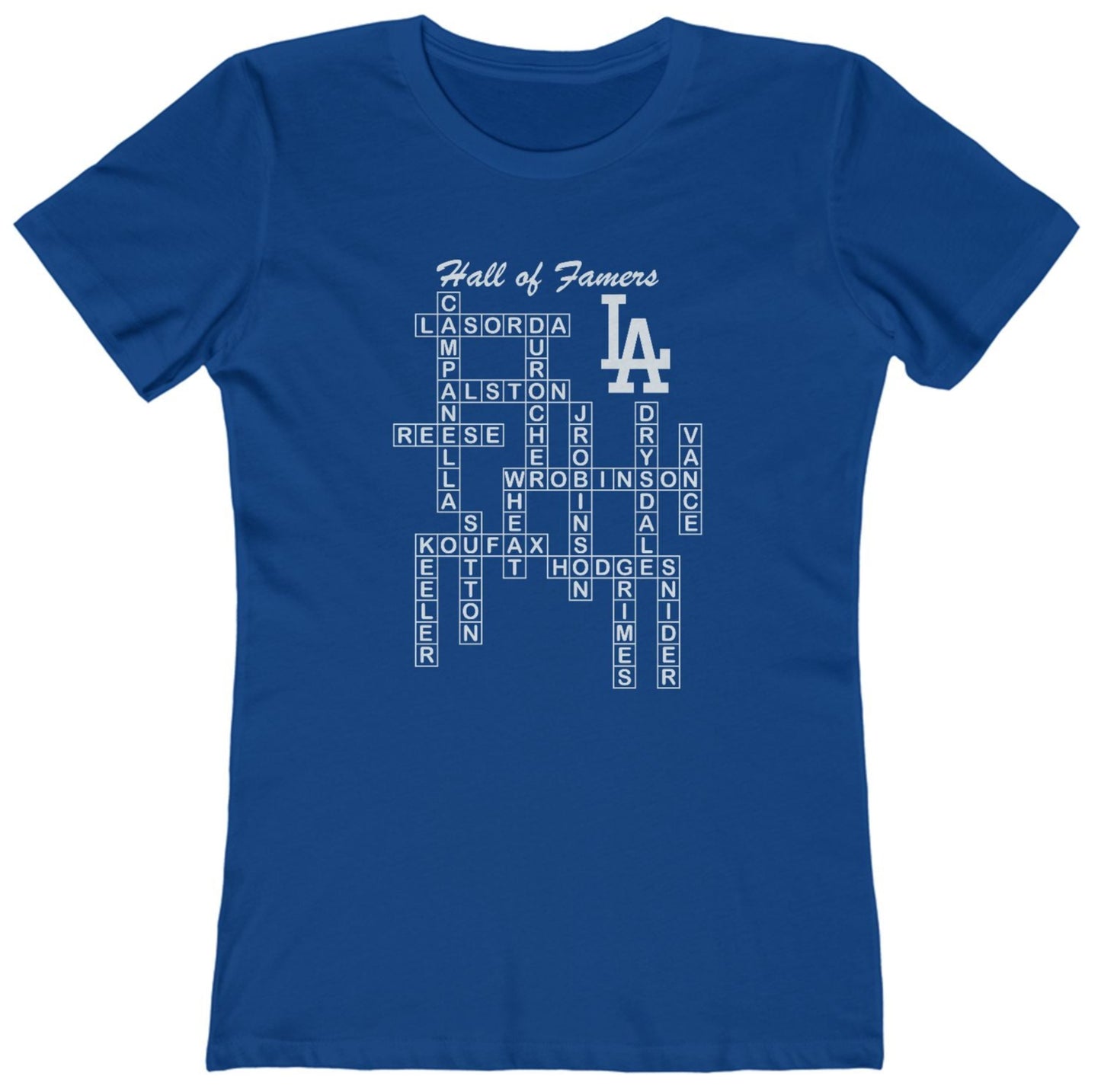 Los Angeles Dodgers Hall of Fame tee