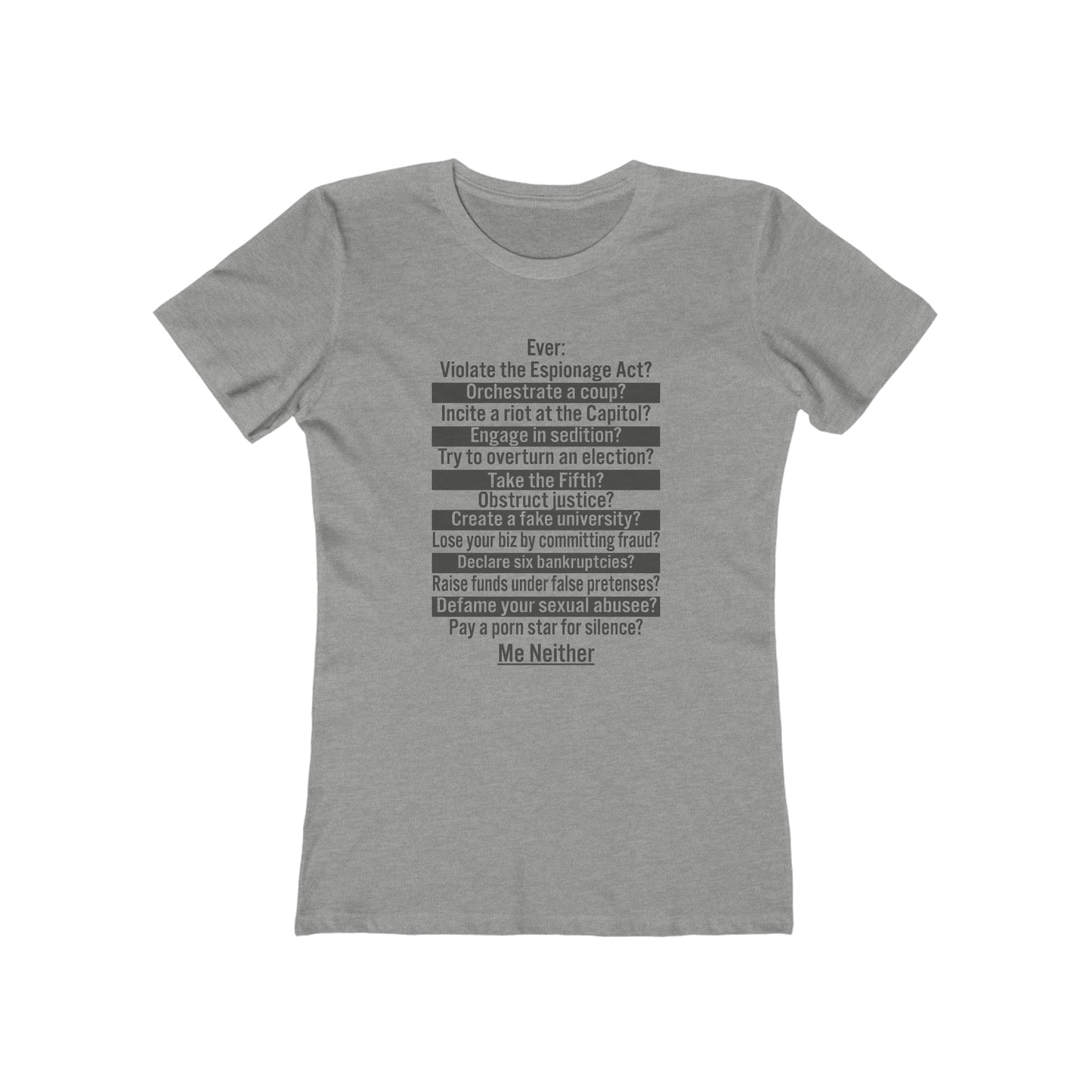 Me Neither - Women's T-Shirt