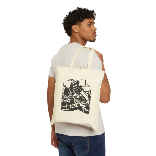 Trash Canvas Tote Bag