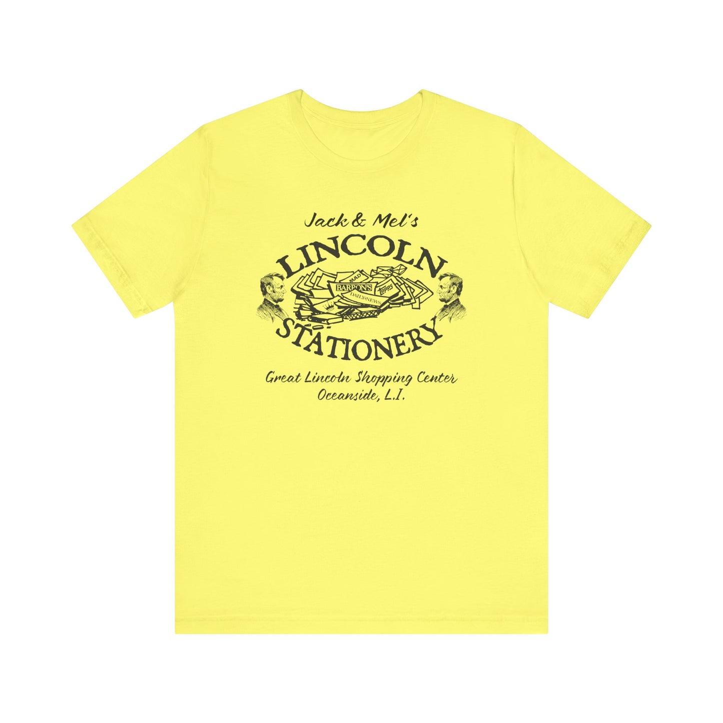 Lincoln Stationery - Oceanside NY - Unisex T-Shirt