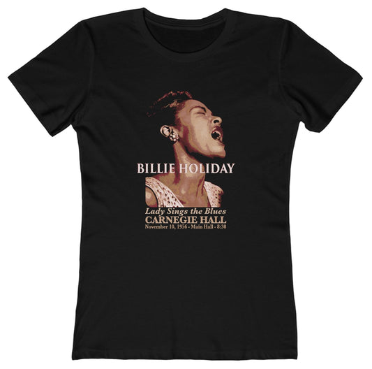 Billie Holiday at Carnegie Hall NYC t-shirt