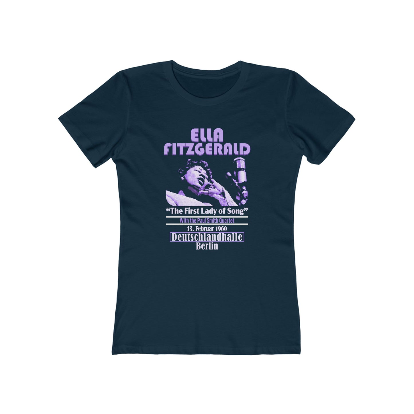 Ella Fitzgerald in Berlin - Jazz - Women's T-Shirt