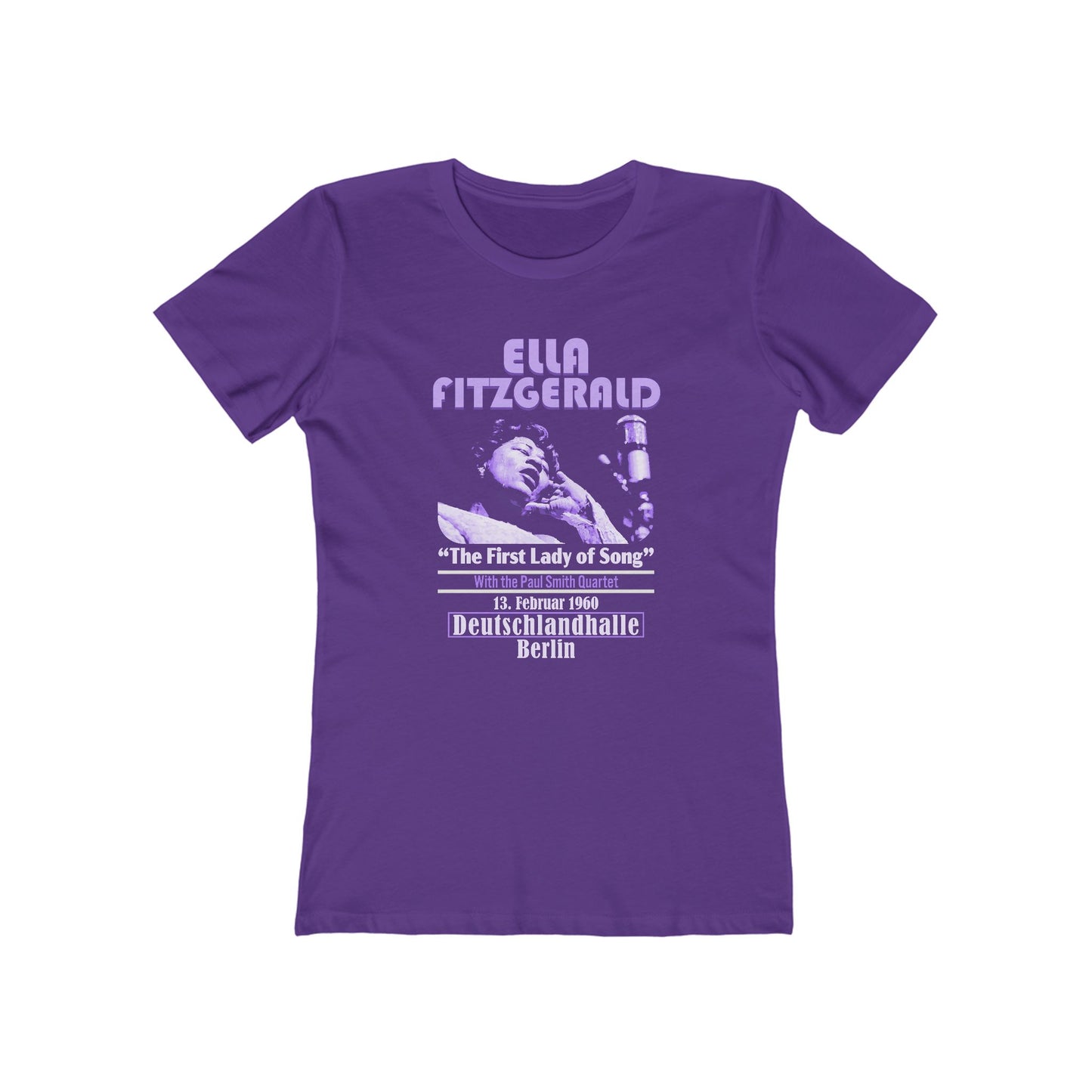 Ella Fitzgerald in Berlin - Jazz - Women's T-Shirt