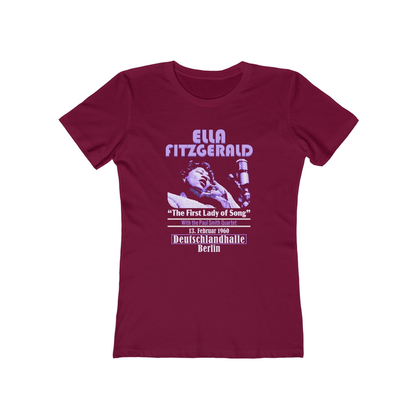 Ella Fitzgerald in Berlin - Jazz - Women's T-Shirt