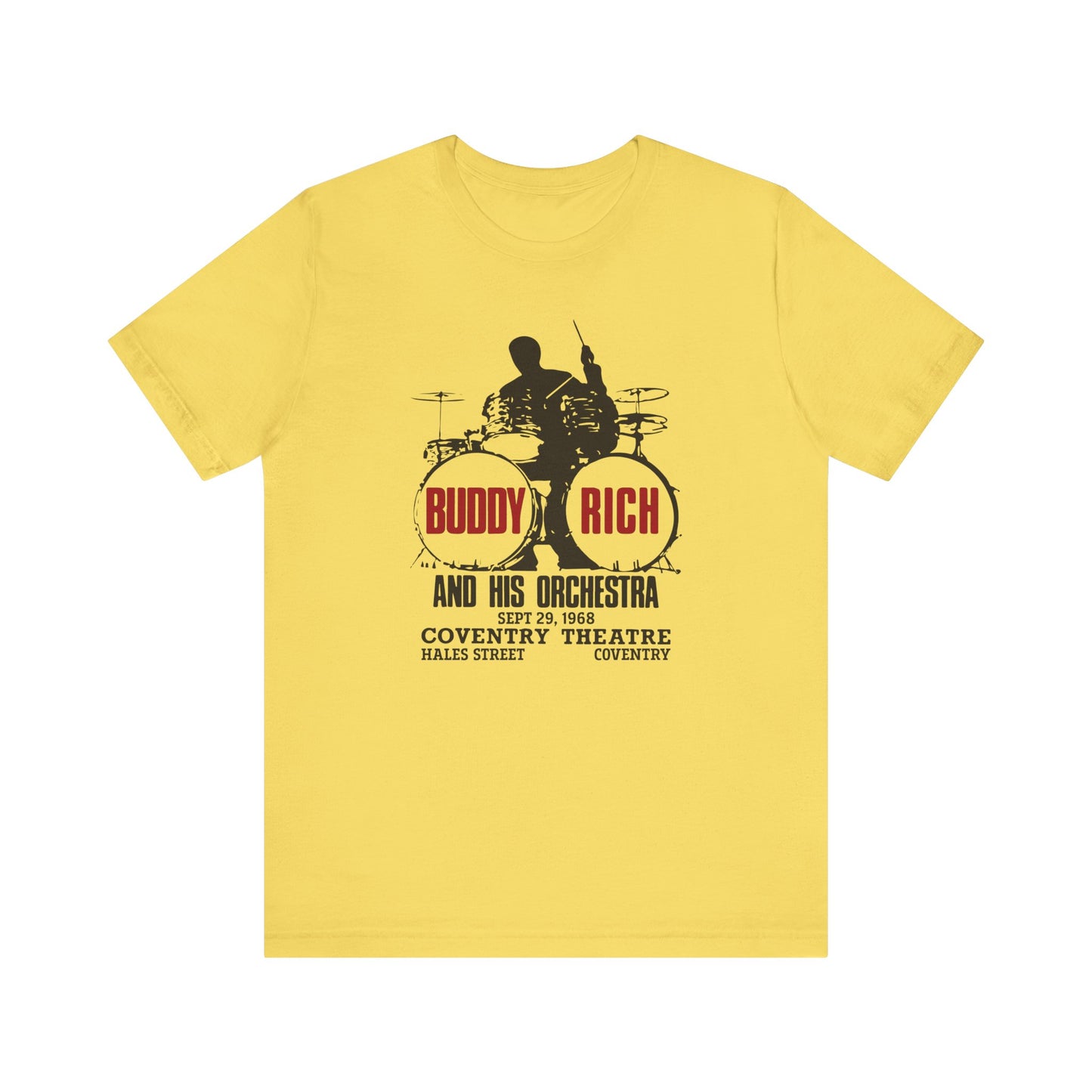Buddy Rich at Coventry Jazz Drums Unisex T-Shirt