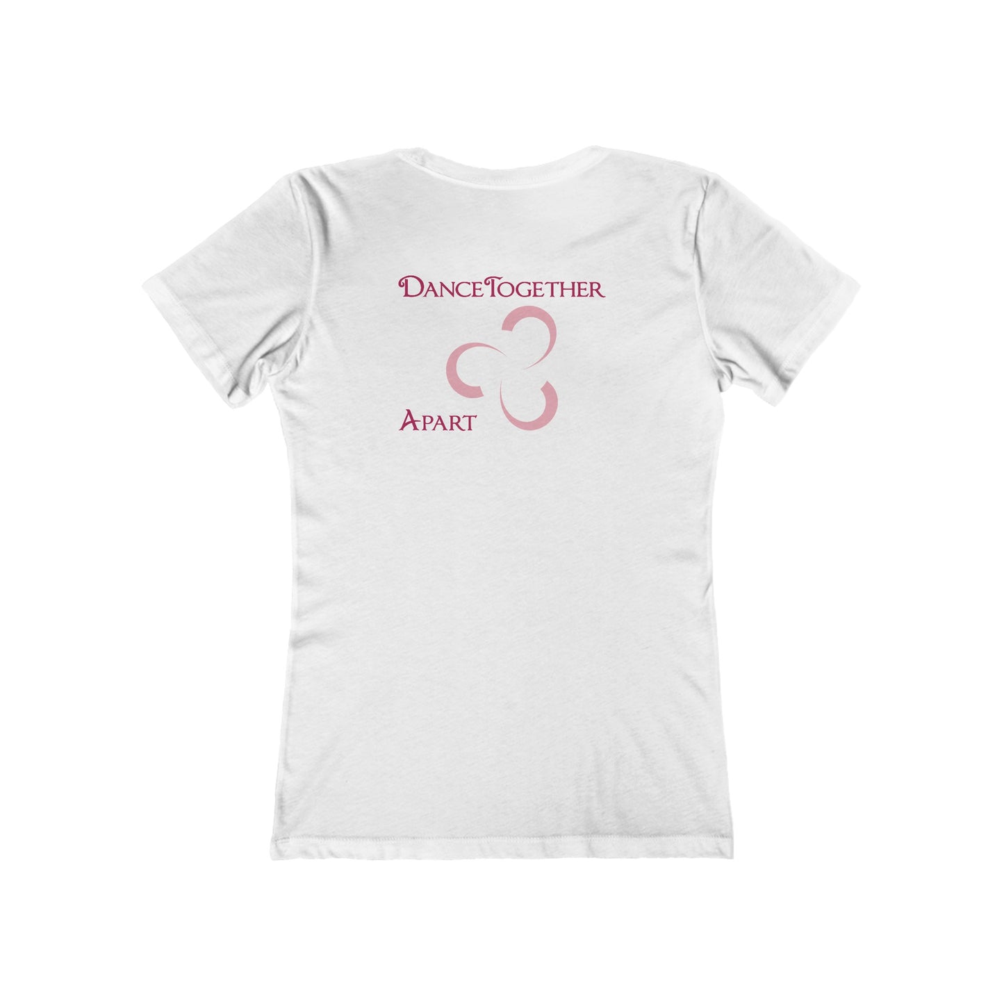 Dance Together Apart - Front/Back - Custom Women's T-Shirt