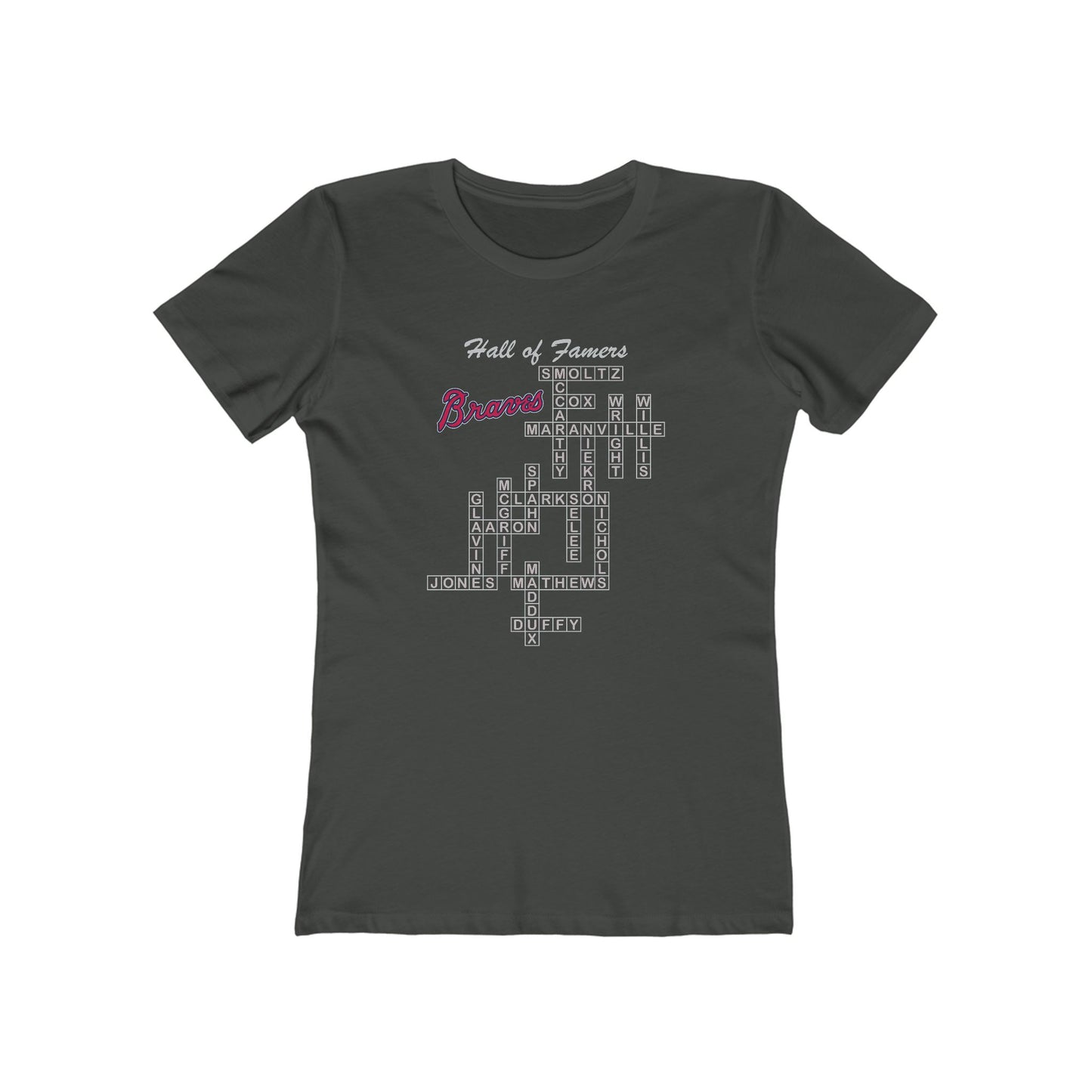 Braves Hall of Famers - Atlanta, Milwaukee, Boston - Women's Tee