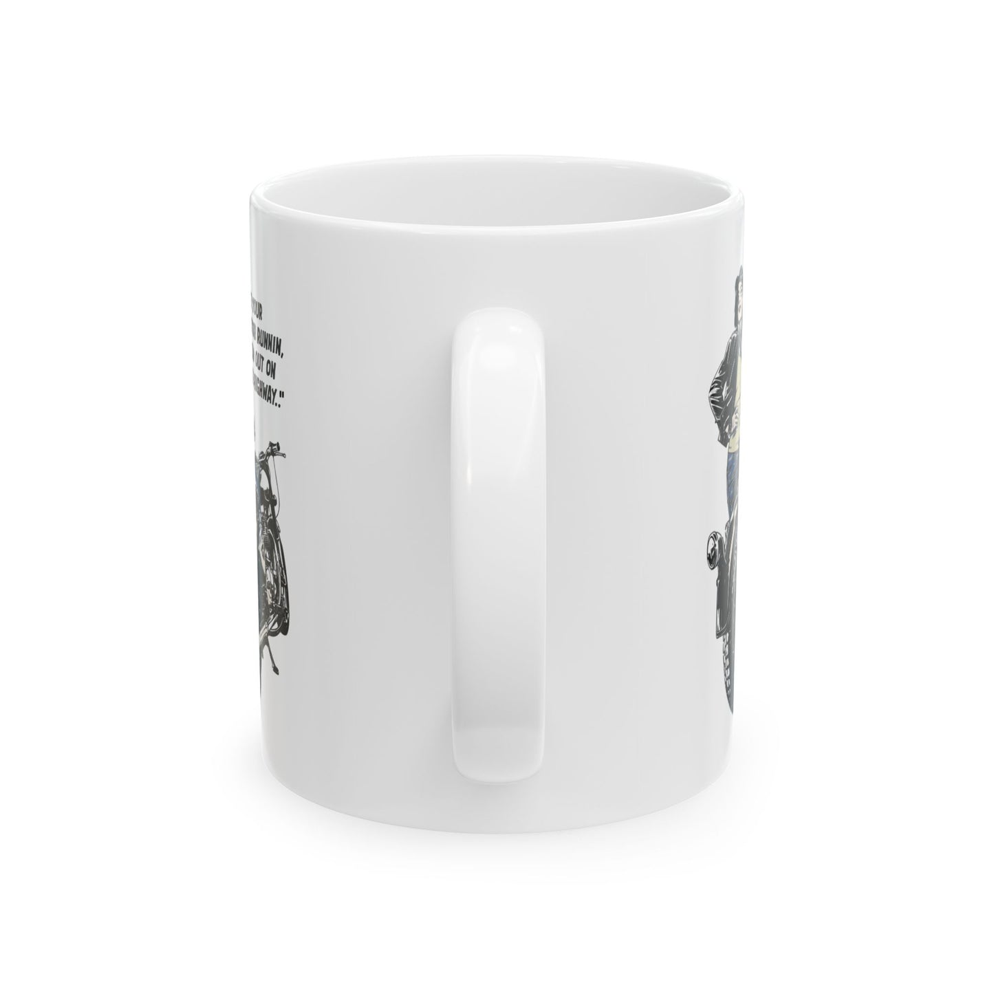 Born to be Wild Ceramic Mug (11oz)