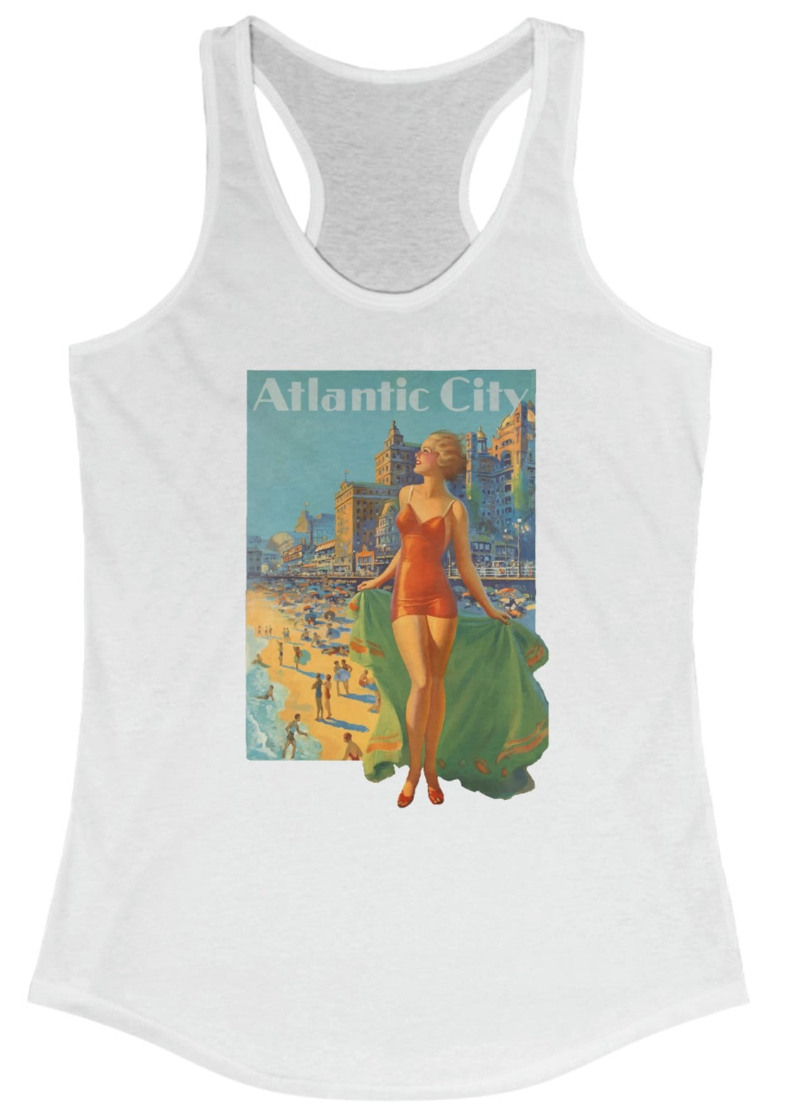Atlantic City - Women's Racerback Tank