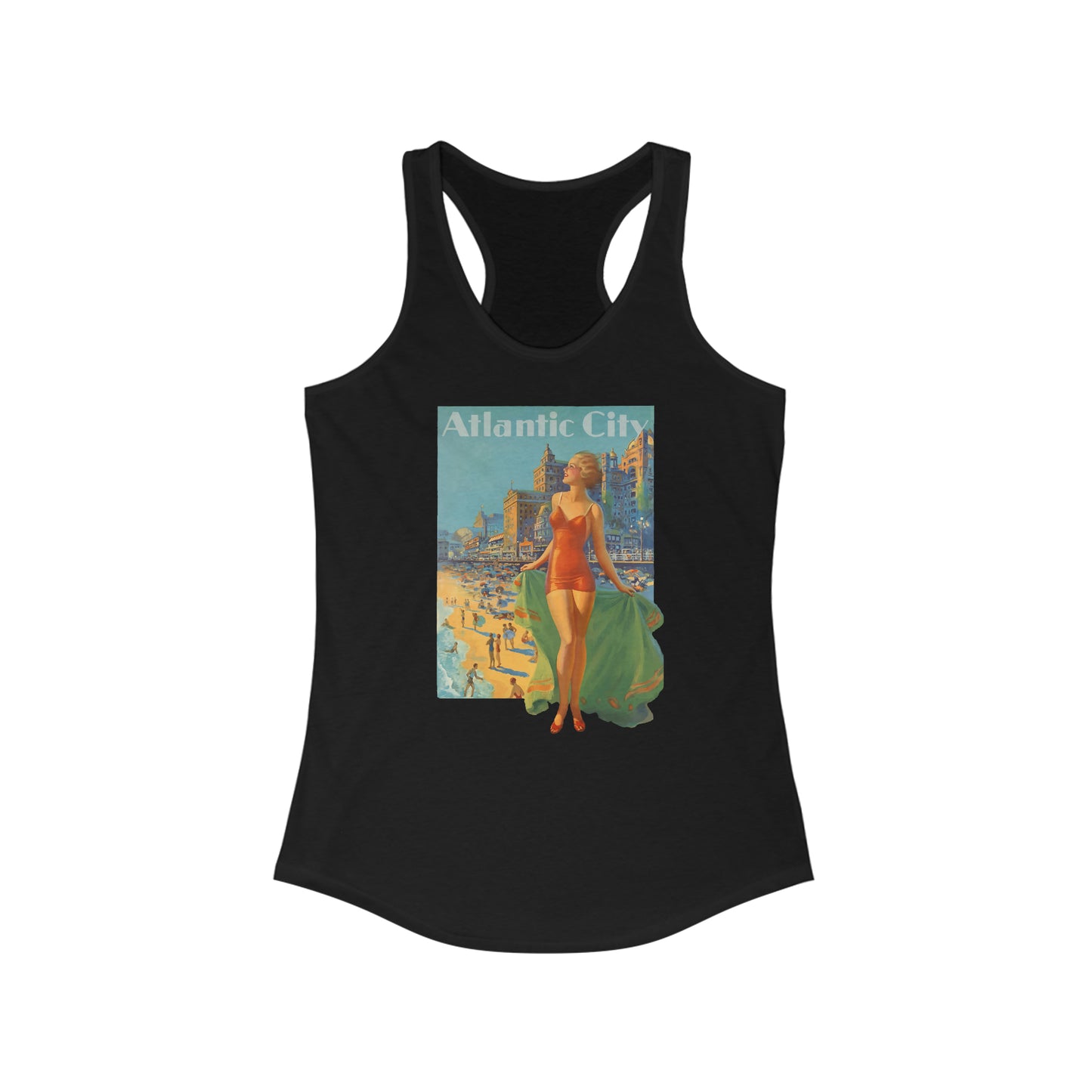 Atlantic City - Women's Racerback Tank