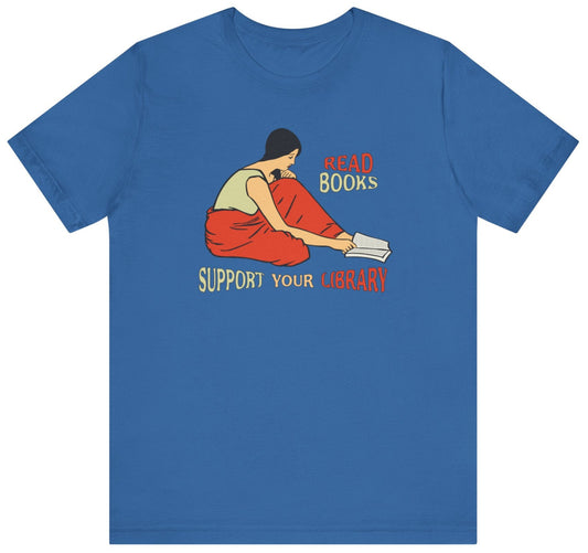Reading, Books and Library t-shirt