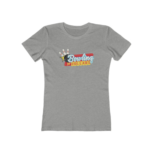 T-Shirt with 'Bowling for Dollars' graphic