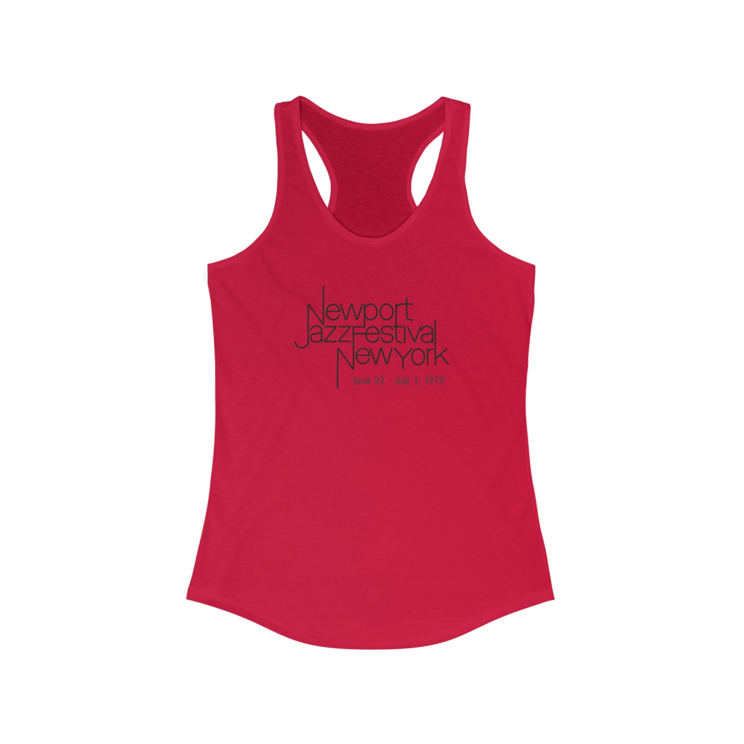 Newport in New York Jazz - Women's Racerback Tank
