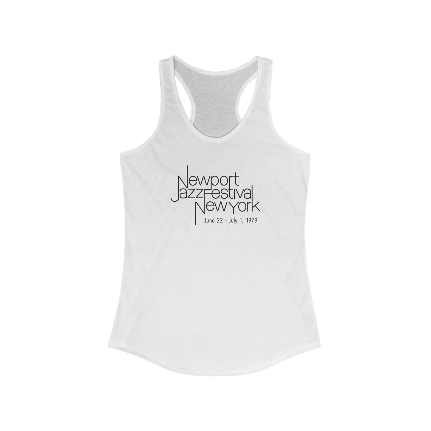 Newport in New York Jazz - Women's Racerback Tank