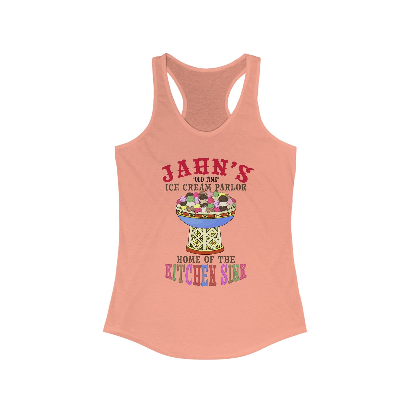 Jahn's - Ice Cream - Women's Racerback Tank