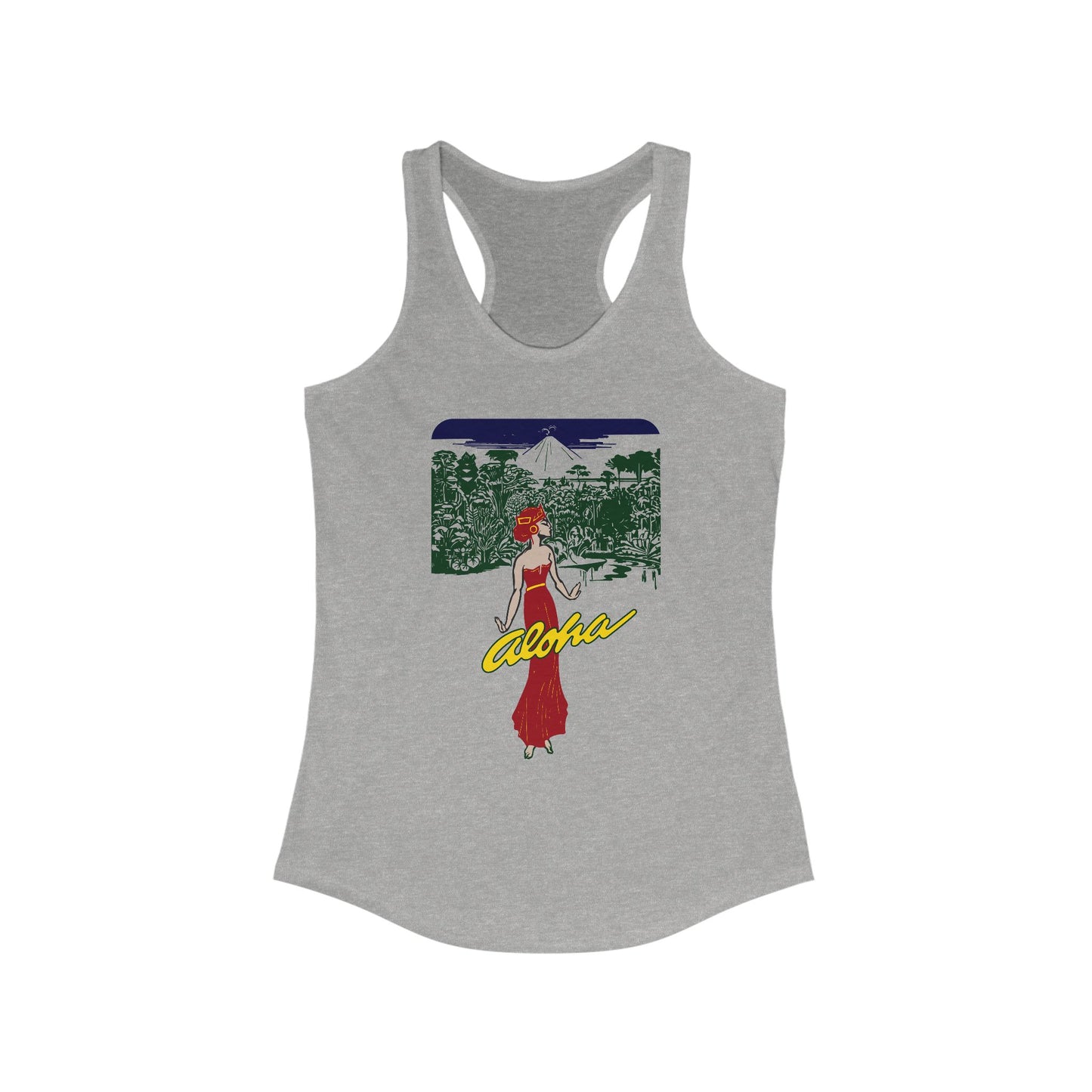 Aloha - Hawaii - Women's Racerback Tank