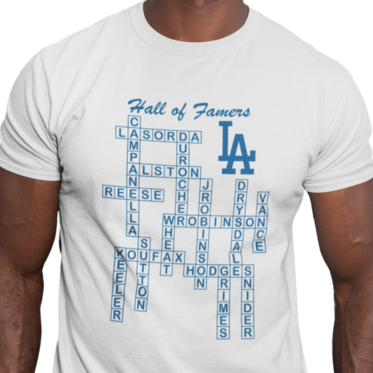 Los Angeles Dodgers Hall of Fame tee