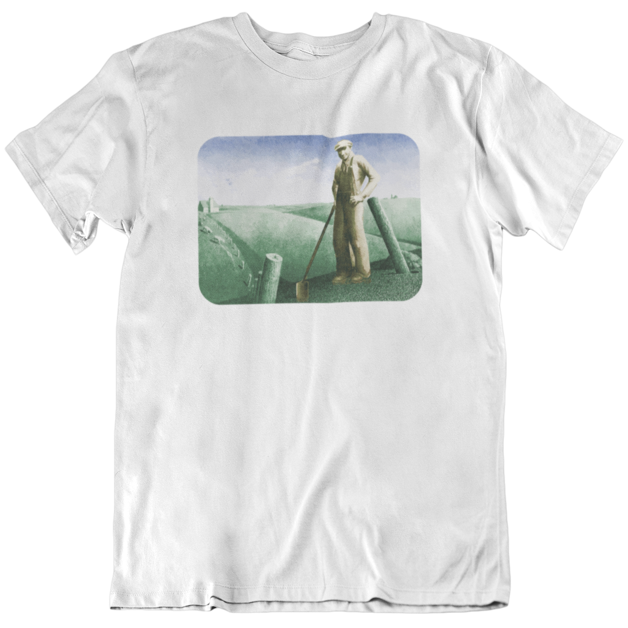Farm scene t-shirt