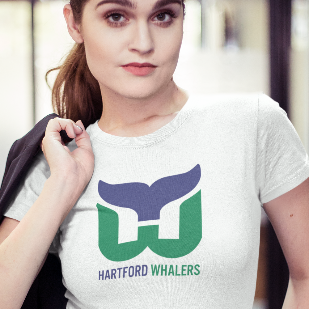 Hartford Whalers Ice Hockey T-Shirt